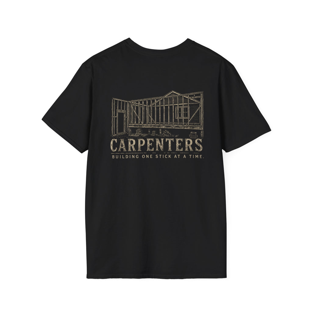 Carpenter Graphic Tee — One Stick at a Time
