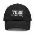 7065 Supply Co. Distressed Embroidered Dad Hat