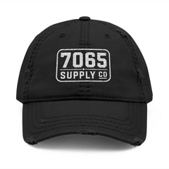 7065 Supply Co. Distressed Embroidered Dad Hat