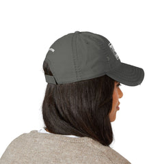 7065 Supply Co. Distressed Embroidered Dad Hat